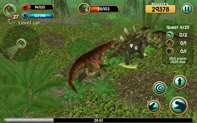 TRex Sim 3D android App screenshot 2